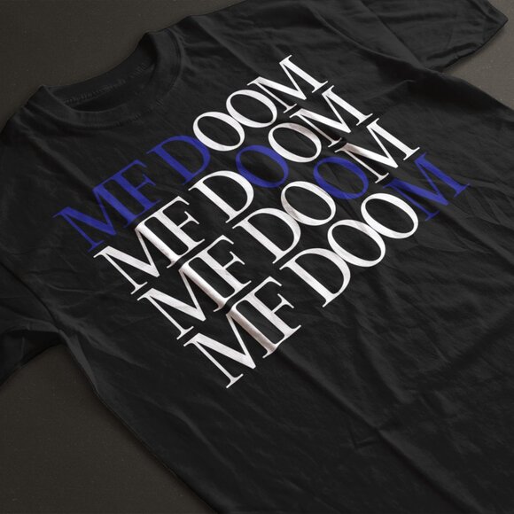 MF DOOM Rap Tee Hip Hop T-Shirt. Natural. S-XL. Mad Villainy Shirt. Fast Ship! - Picture 1 of 1